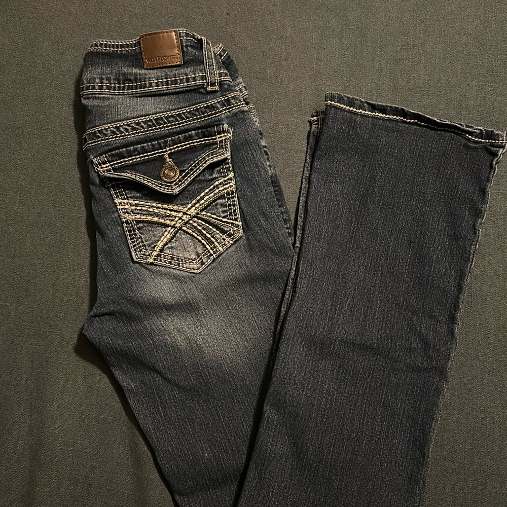 Teen girl boot-cut jeans